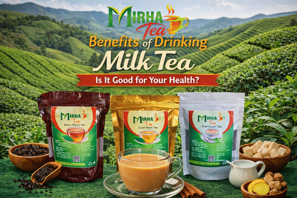 benefits of drinking milk tea
